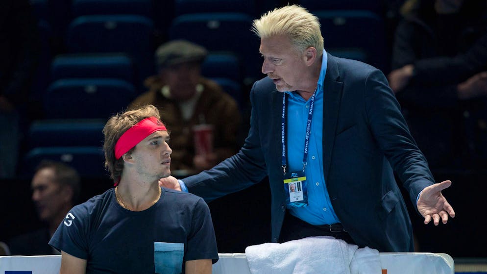 Dicke Luft herrscht aktuell zwischen Alexander Zverev und Boris Becker.