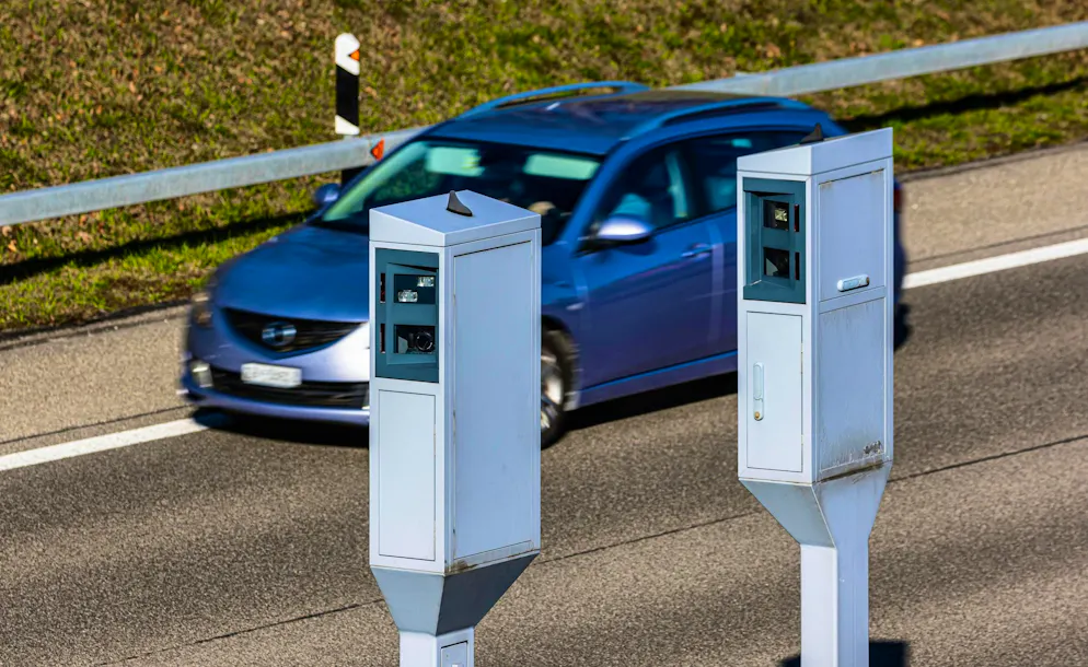 Plus de 1000 radars sont en service en Suisse.