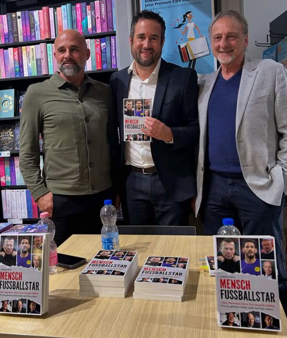 Giorgio Contini, Andreas Böni und Dani Wyler diskutierten über den Faktor Mensch im Fussball.