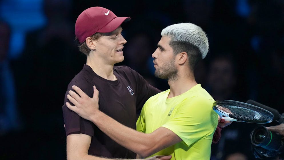 Jannik Sinner und Carlos Alcaraz dominieren das Männer-Tennis. 