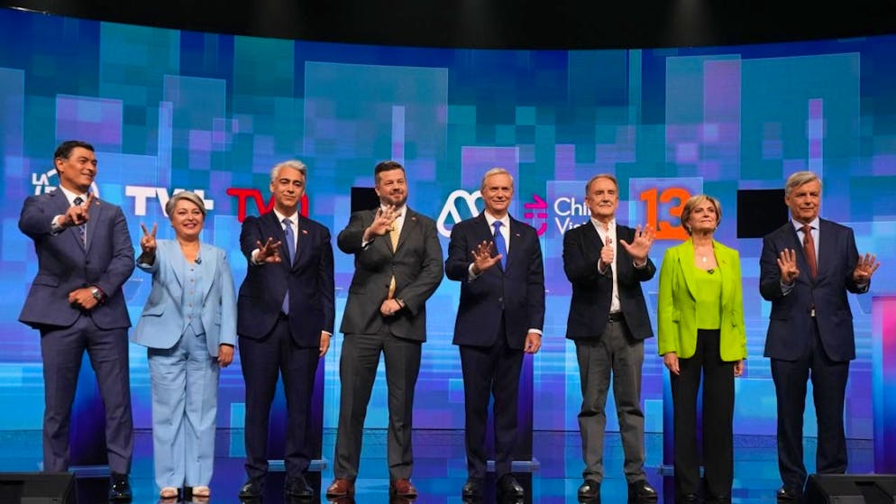 I candidati alle presidenziali cilene.