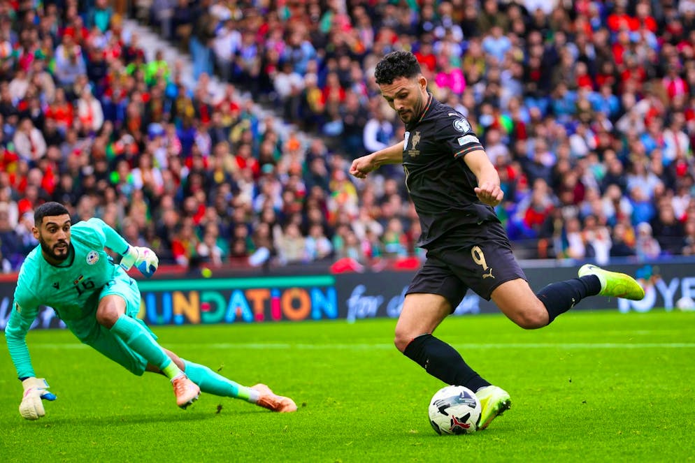 Goncalo Ramos also added his name to Portugal's list of goalscorers. 