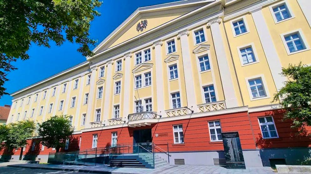 The regional court in Klagenfurt, Austria.