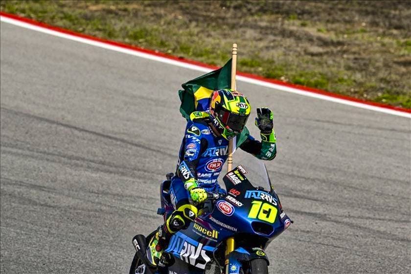 Moto. Diogo Moreira nella storia