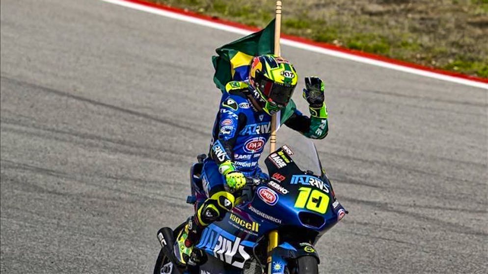 Moto2. Diogo Moreira nella storia: è il primo brasiliano a laurearsi campione nel motomondiale
