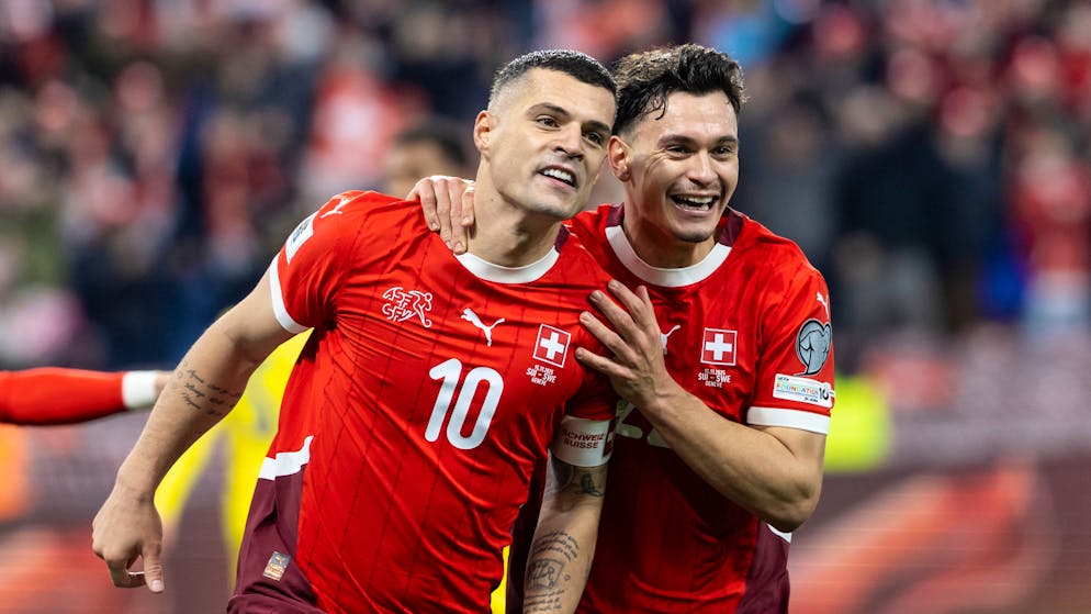 Granit Xhaka. «Ce sera parfait mardi quand nous serons qualifiés»