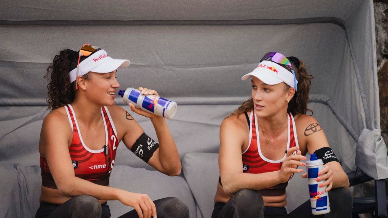 Beachvolleyball. Geschwister Vergé-Dépré ungeschlagen in die K.o.-Phase