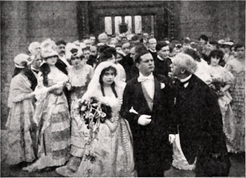 Szene aus dem Stummfilm «Black Friday» von 1916.