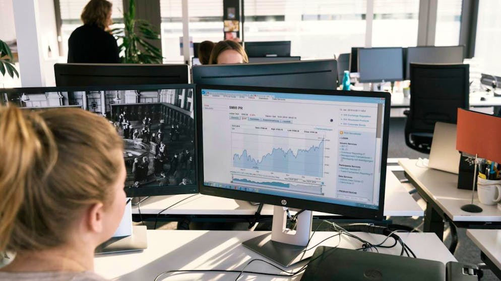 La sede della Borsa svizzera a Zurigo