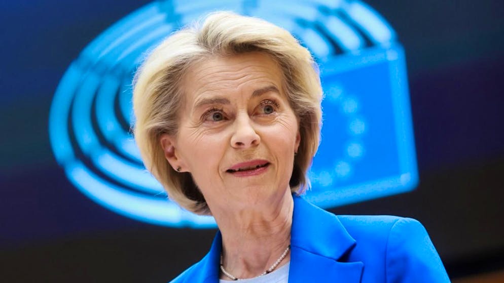 La presidente della Commissione europea  Ursula von der Leyen (foto d'archivio)
