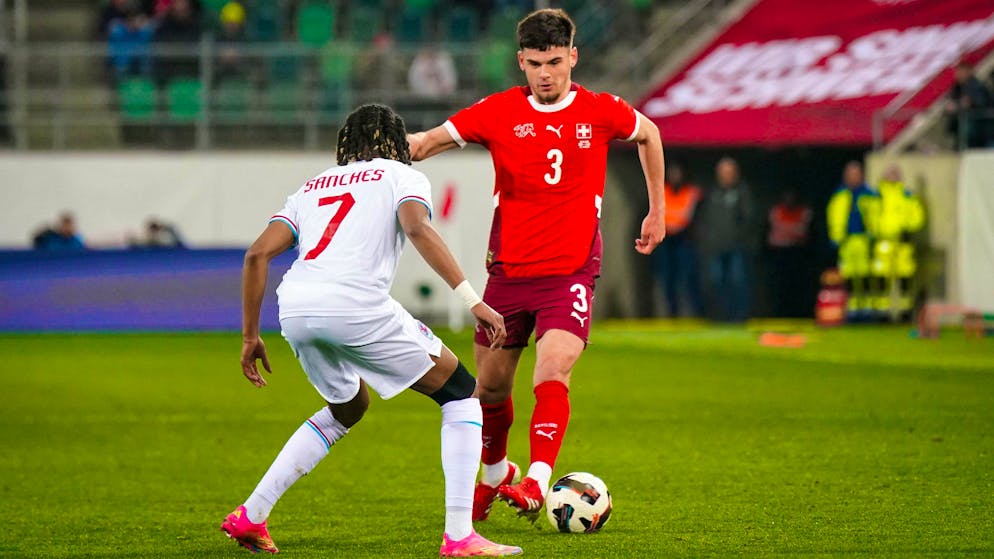 In March 2025, Albian Hajdari was still playing for Switzerland against Luxembourg. But because it was a test match, he was allowed to switch nations.