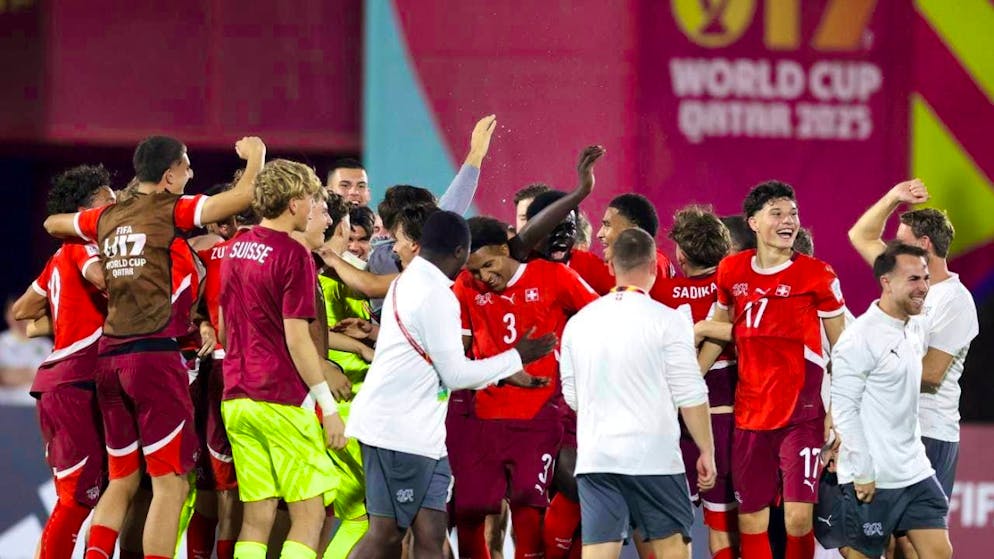 The Swiss are delighted to have reached the quarter-finals of the U17 World Cup