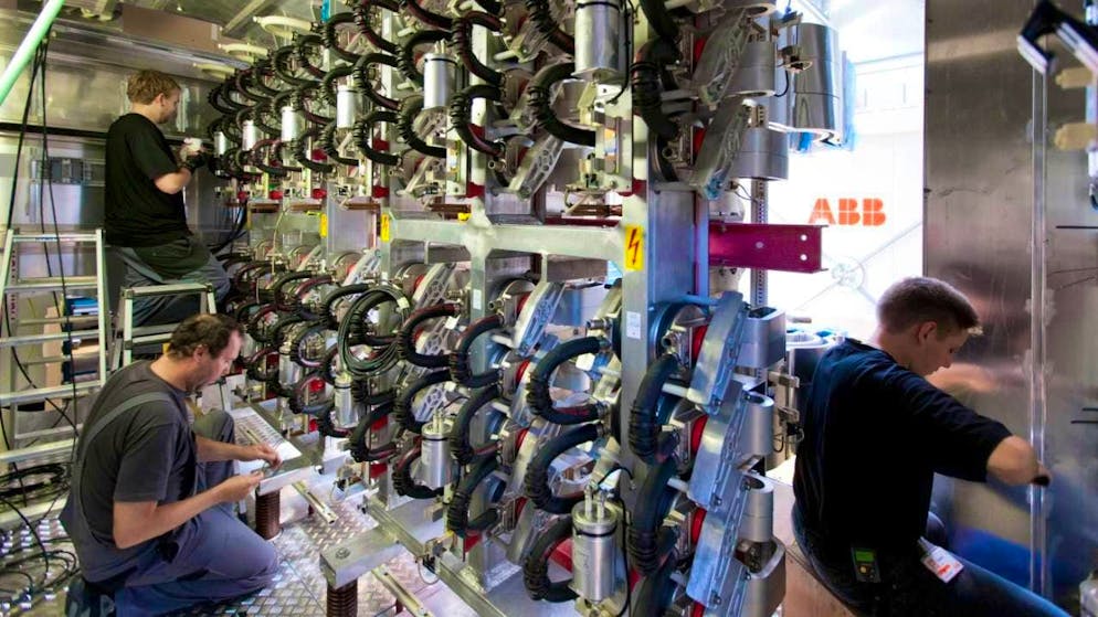 The technology group ABB has adjusted its financial targets on the occasion of an investor day. (archive picture)