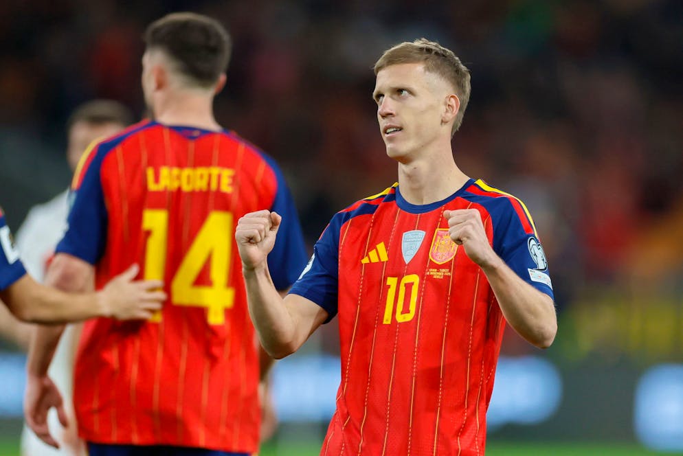 Olmo buteur face à la Turquie.