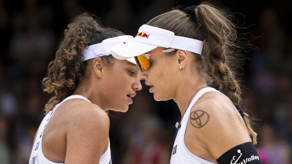 Die K.o.-Phase an der WM in Adelaide hatten sich Zoé (links) und Anouk Vergé-Dépré anders vorgestellt