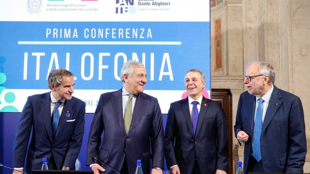 L'italiano al centro dell'attenzione a Roma.