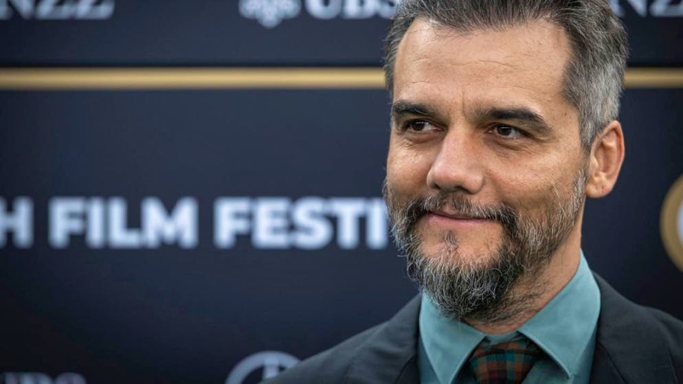 Wagner Moura est l'un des visages les plus connus du cinéma brésilien grâce à ses collaborations internationales, notamment la série "Narcos" où il campait le trafiquant de drogue Pablo Escobar. Photo: Wagner Moura en septembre dernier au Zurich Film Festival.