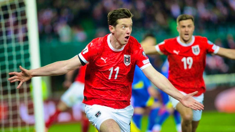 Michael Gregoritsch fired Austria to the World Cup finals with a 1-1 draw