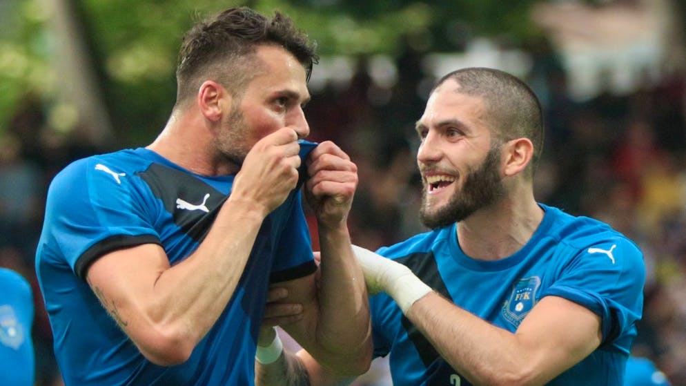 Albert Bunjaku wurde zum allerersten Torschützen des Nationalteams des Kosovo.