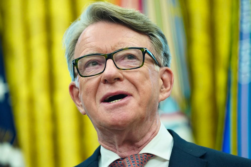 Peter Mandelson, ehemaliger britischer Botschafter in Washington, stand in regelmässigem Kontakt mit Epstein.