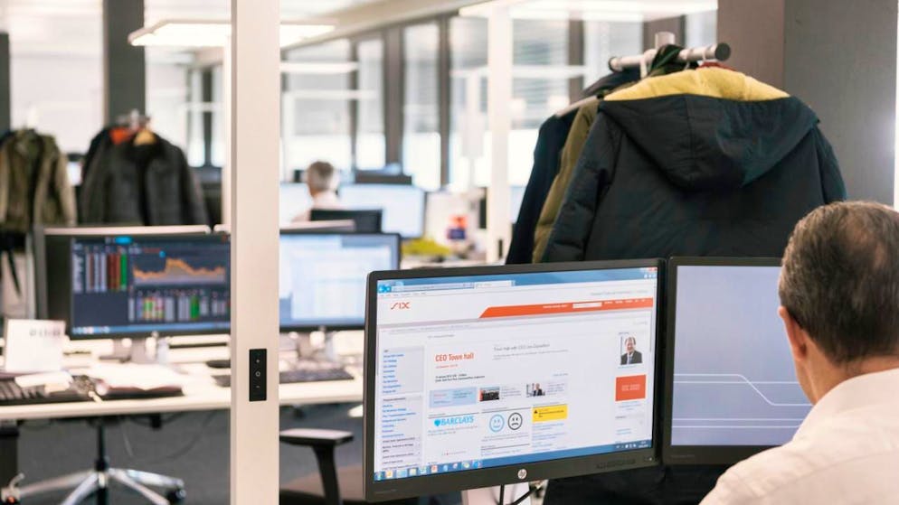 La Borsa svizzera a Zurigo