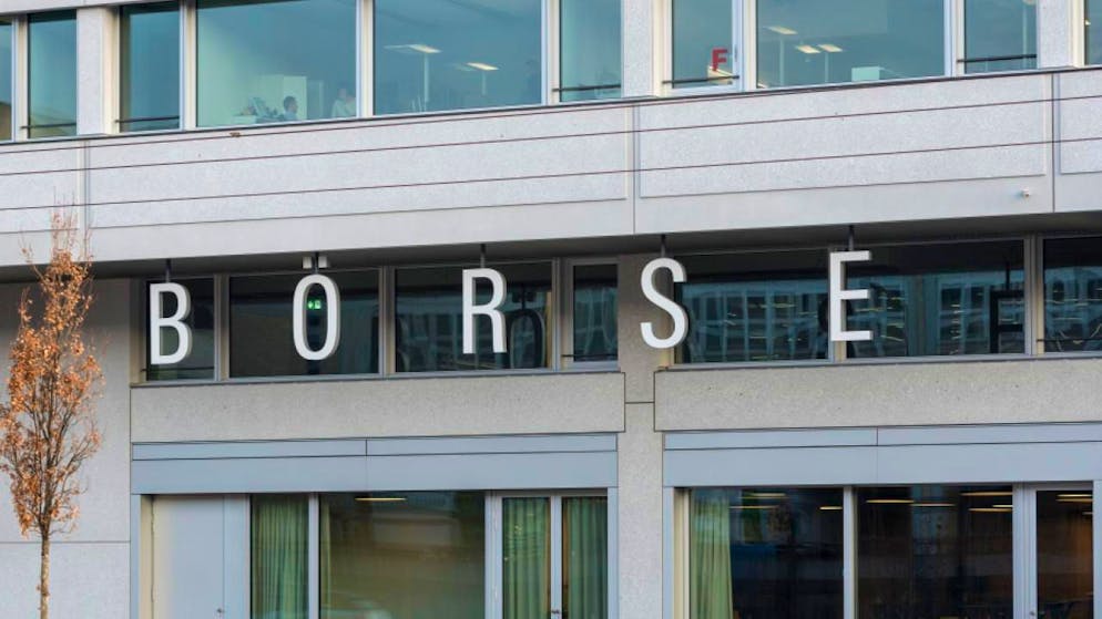 L'ingresso della Borsa svizzera, a Zurigo