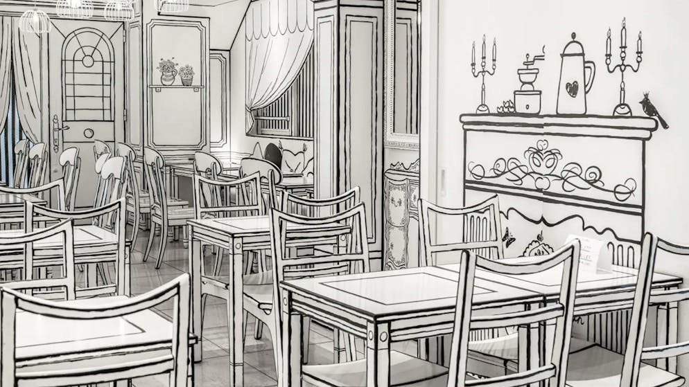 Popband A-ha machte es vor. Darum gibt es jetzt Autos und Beizen im Comic-Look