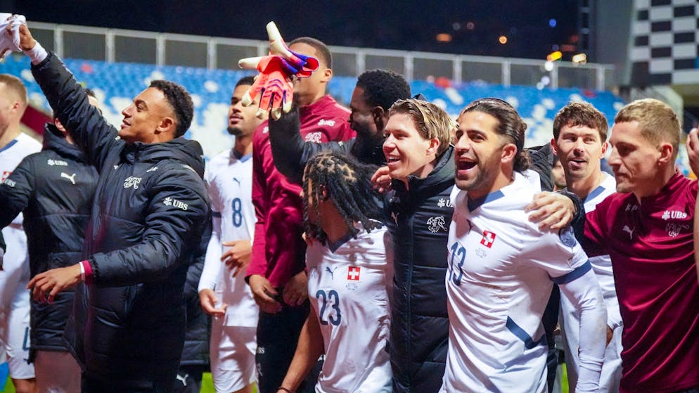 Breel Embolo. «On est qualifiés et on n'a pas trop énervé les Kosovars»