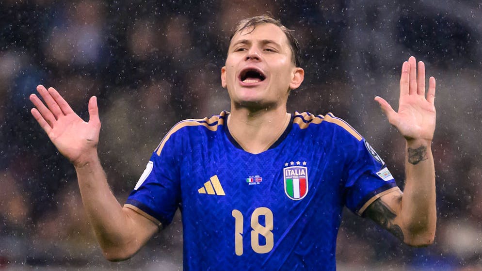Nicolò Barella und seine Italiener kämpfen noch ums WM-Ticket.