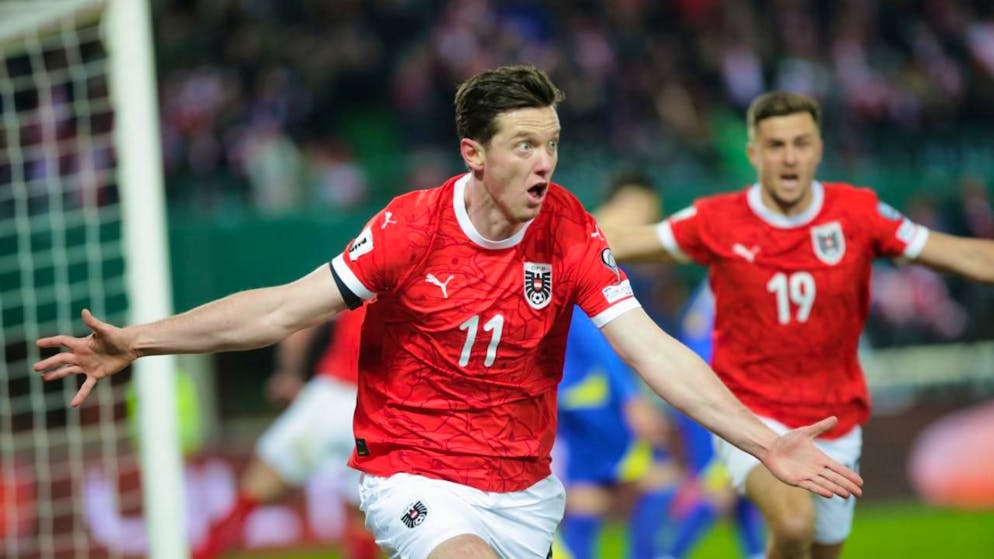 Schottische Kunst, österreichischer Jubel und das karibische Wunder - Gallery. Der Stürmer kam, sah und traf eine knappe Viertelstunde vor Schluss zum 1:1