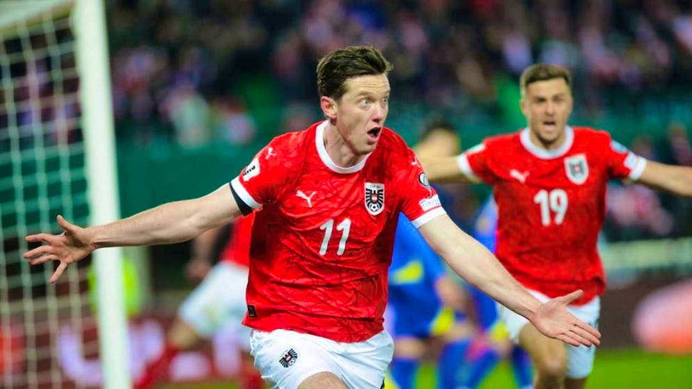 Scottish art, Austrian jubilation and the Caribbean miracle - Gallery. The striker came, saw and scored with just under a quarter of an hour to go to make it 1-1