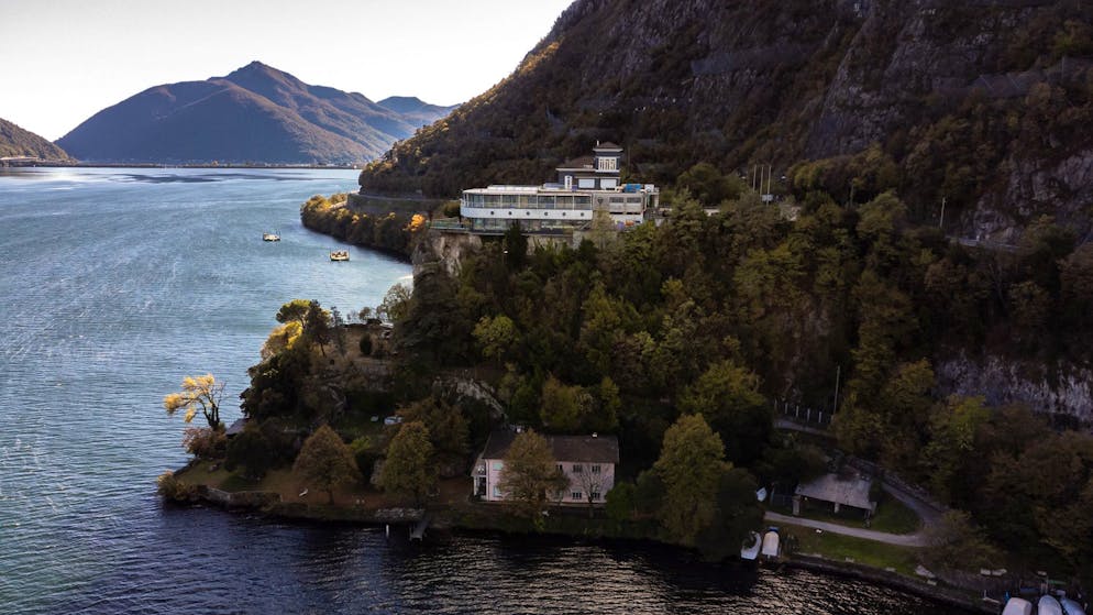 Christian Constantin projette un nouveau complexe hôtelier sur le cap San Martino, au bord du lac de Lugano.