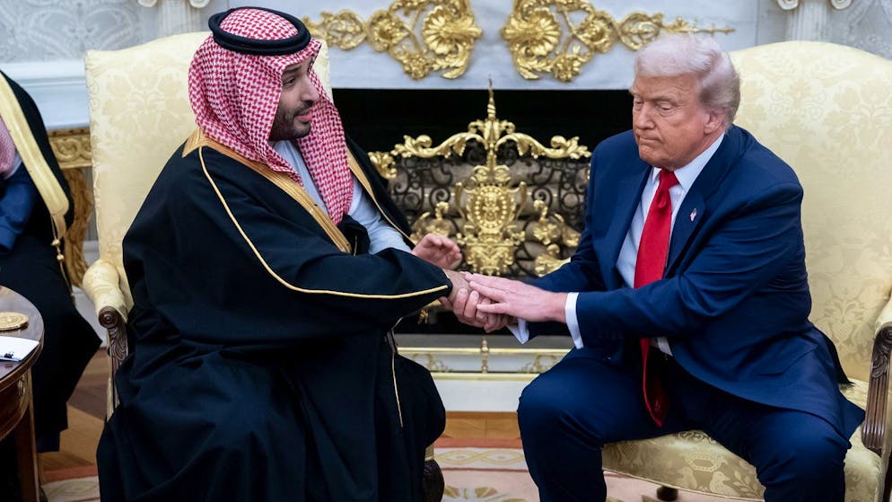 USA unter Donald Trump. Trump lobt bin Salmans Bilanz für Menschenrechte als «unglaublich» +++ Elon Musk bei Dinner mit saudischem Prinz im Weissen Haus