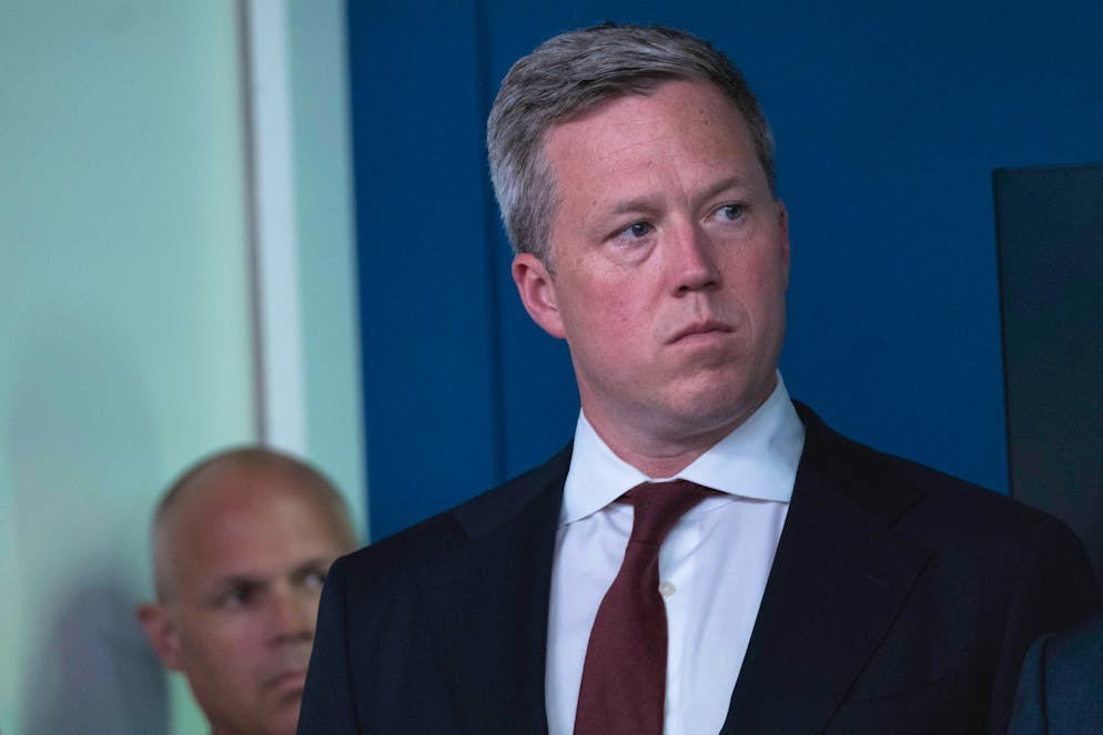 US-Armeeminister Dan Driscoll soll sich derzeit in der Ukraine befinden.