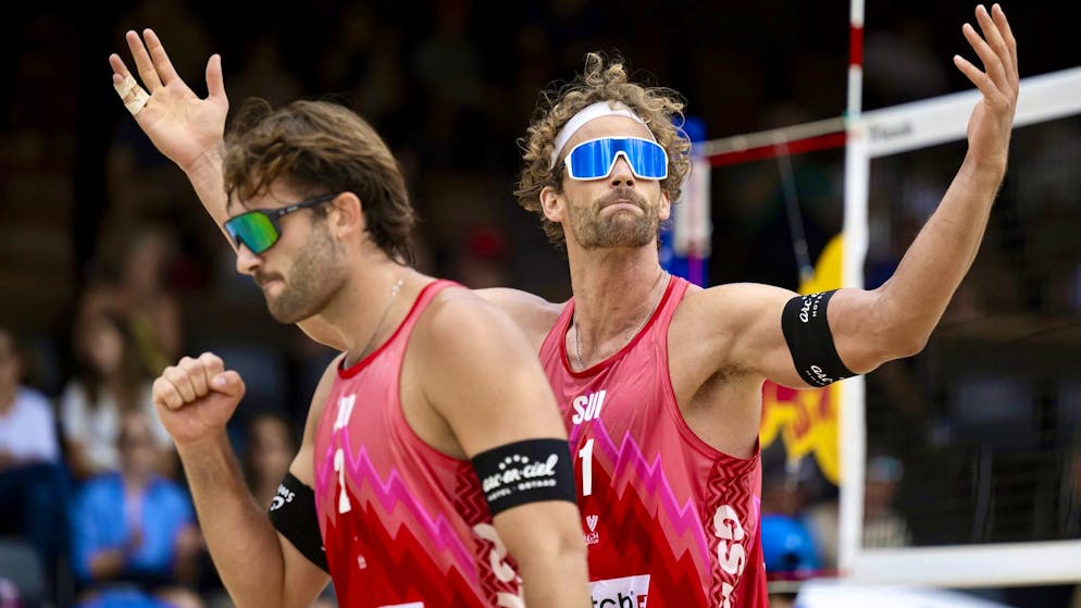 Marco Krattiger et Leo Dillier se sont qualifiés mercredi pour les 8es de finale (archive).