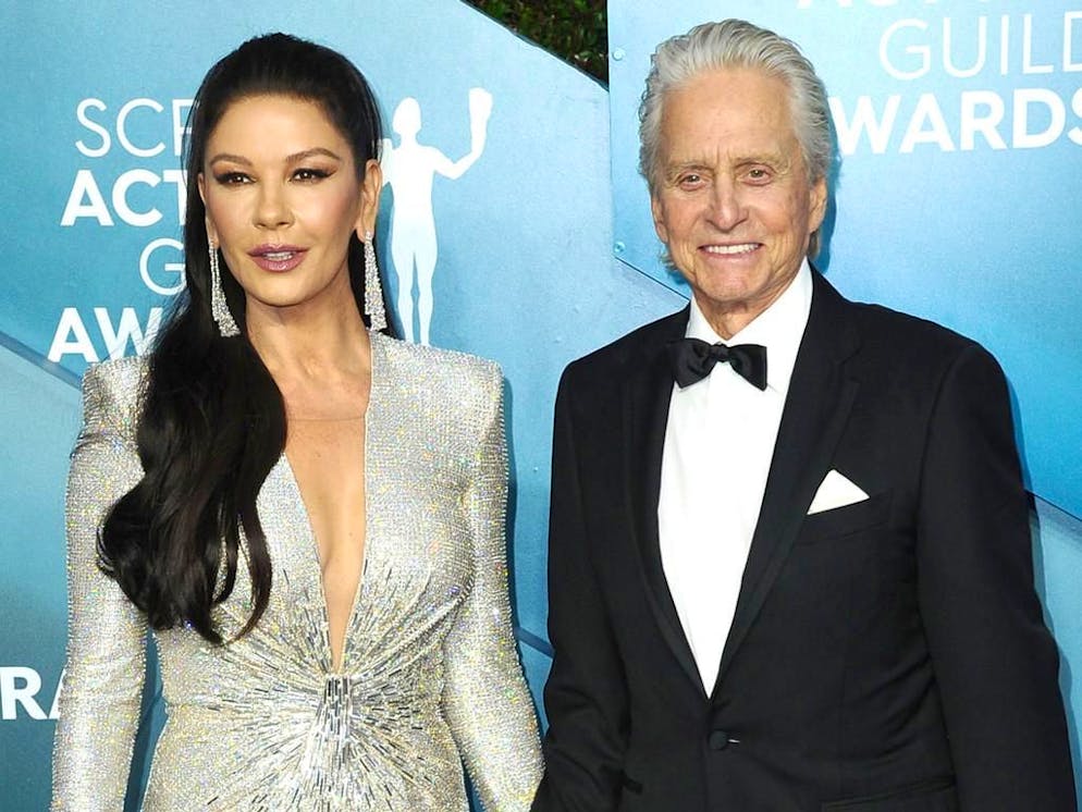 Catherine Zeta Jones & Michael Douglas