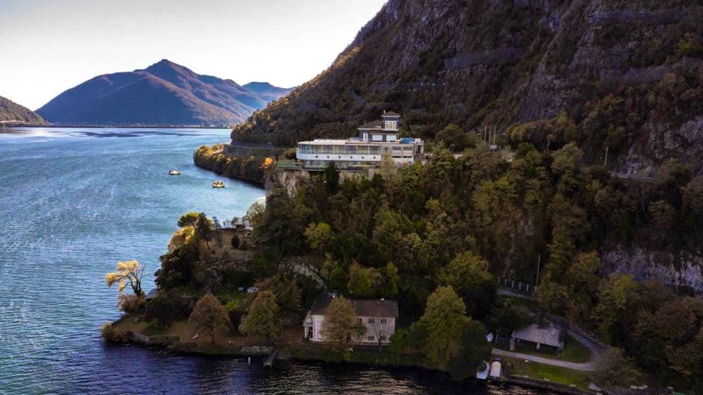 Christian Constantin plans hotel complex on Lake Lugano - Gallery. A hotel complex is to be built here from 2027.