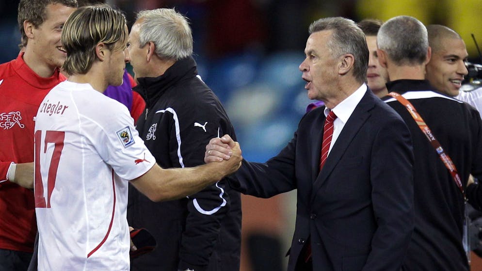 Es hat sehr viel Spass gemacht bei ihm», sagt Ziegler über Ottmar Hitzfeld.