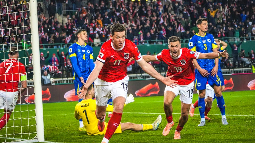 Fat jubilation and calls for a public holiday. Austria celebrates the longed-for World Cup qualifier so wildly after 10,010 days of waiting