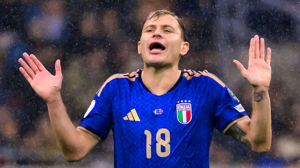 Nicolò Barella and his Italians are still fighting for a World Cup ticket.