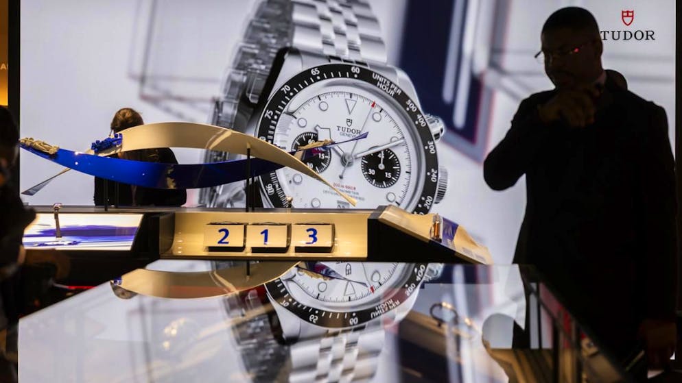 Les exportations de montres suisses aux Etats-Unis poursuivent leur recul marqué après l'introduction en août de droits de douane punitifs par le président américain Donald Trump. (archive)