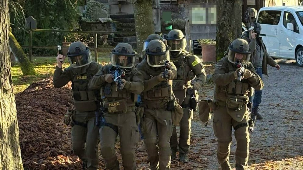 Un'immagine dell'esercitazione congiunta