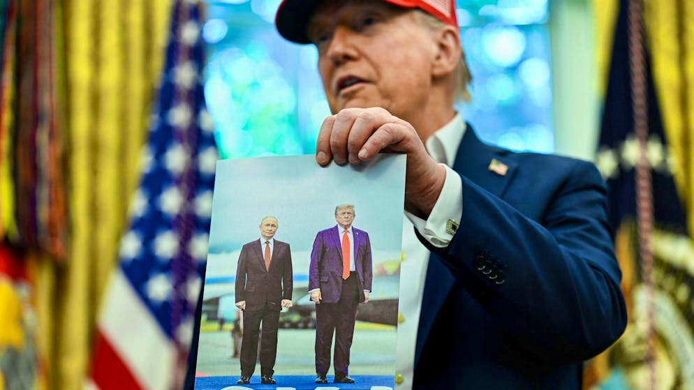 Donald Trump parla del suo vertice con Putin in Alaska alla Casa Bianca il 22 agosto.