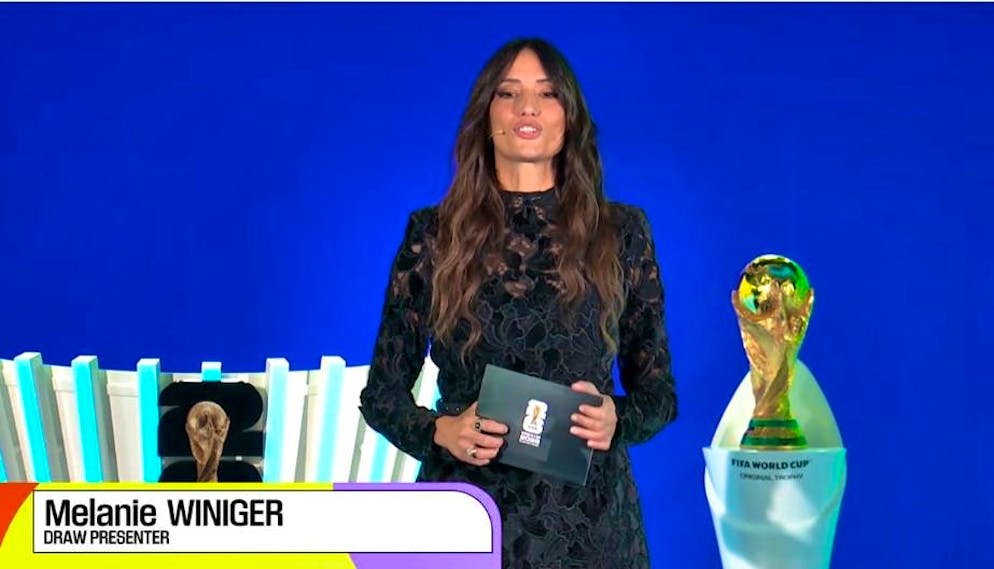 Melanie Winiger explains how the draw works.