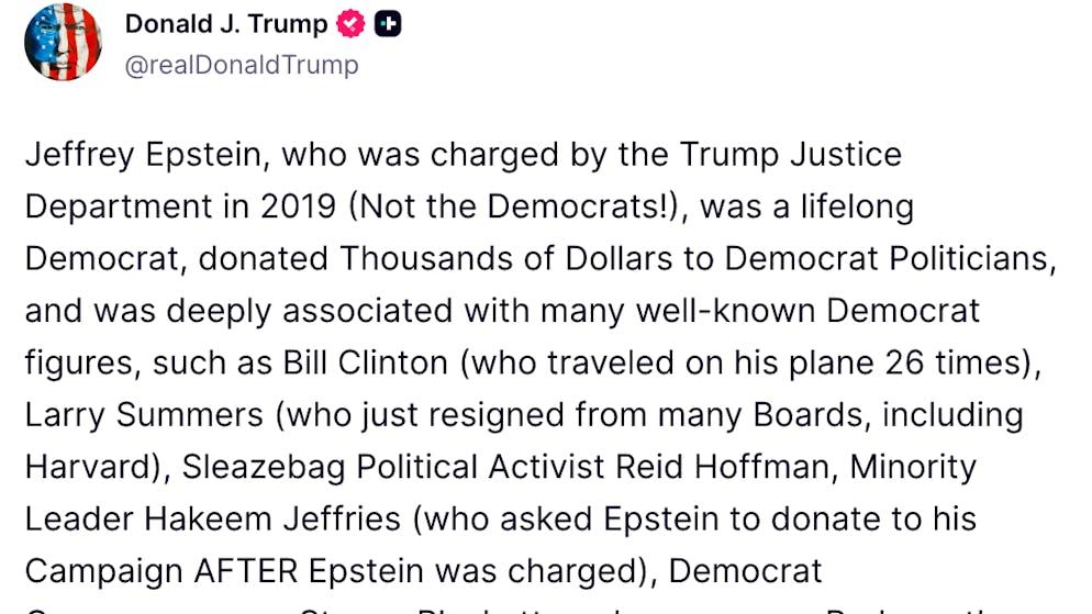 Trump unterschreibt Gesetz Freigabe Epstein-Akten