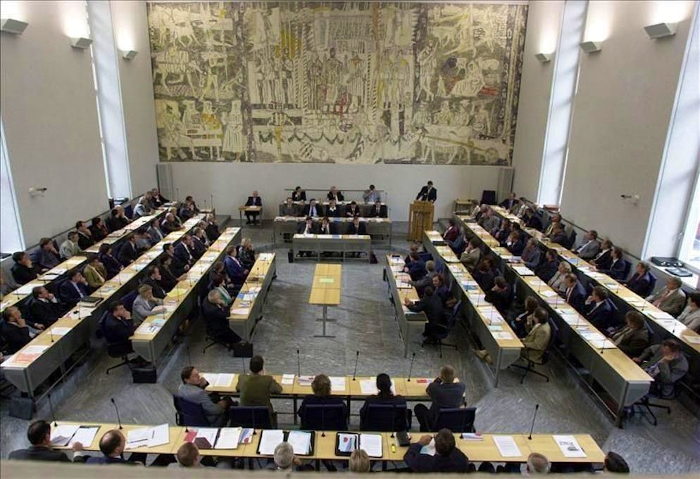 Sala de Gran Consiglio grigionese, Coira