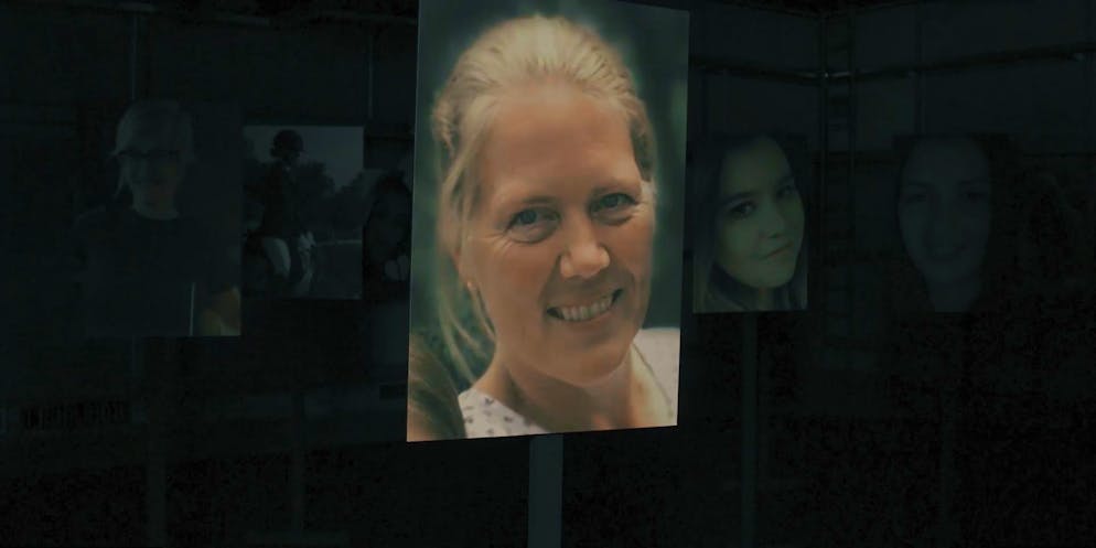 Eine der Frauen, die getötet und deren Fall in der Doku nacherzählt wird.