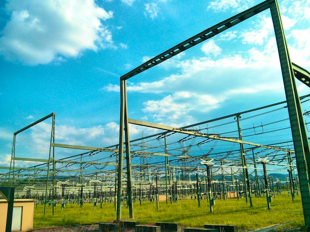 The "Star of Laufenburg" switchgear, photographed in 2014.