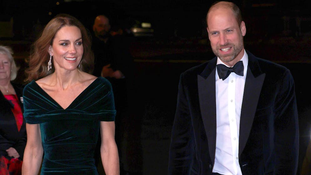 What an appearance. Kate and William shine again on the red carpet after two years