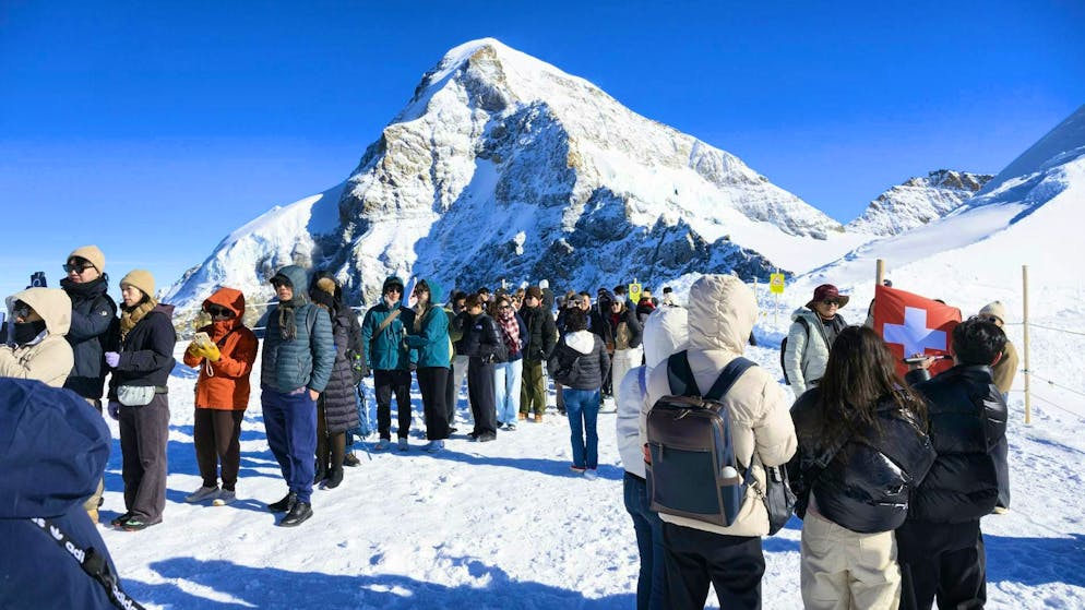 Grindelwald attracts many tourists, and the Jungfraujoch is particularly popular.